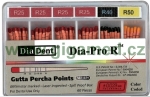 Dia-ProR -  Reciproc - Special millimeter marked gutta percha points, pkg. of 60 points
