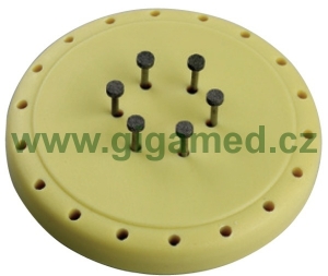 Magnetický stojánek pro vrtáčky (kulatý, 24 otvorů), sterilizovatelný