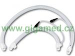 Heatable patient tube (air hose), 600 mm, plastic plug, autoclavable, for inhalation units with Ultrasonic 2000