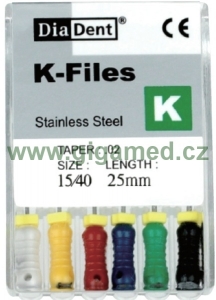 K-Files (SS) - stainless steel - hand files - 21 mm