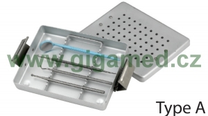 Sterilizační kontejner typ A na 10 ks Endo nástrojů