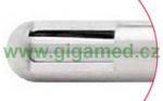 Trimmer - shaver blade 4.0 mm, concave, straight, L = 105 mm, pkg. 5 pcs 