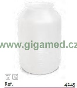 Odsávací nádoba, nerozbitná, 5 l, pro VACUSON 40 / 60 (jiný držák)