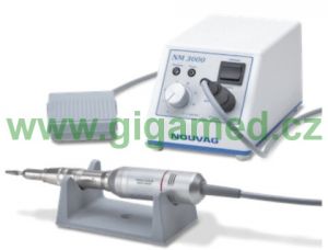 Micromotor NM 3000, with handpiece 34 , ON/OFF - footswitch 230 V  /50 - 60 Hz