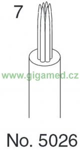 Tetovací jehla 07, sterilizovatelná
